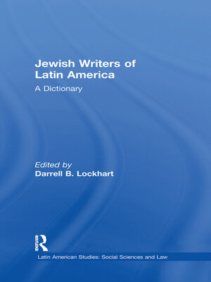 cover image of Jewish Writers of Latin America
